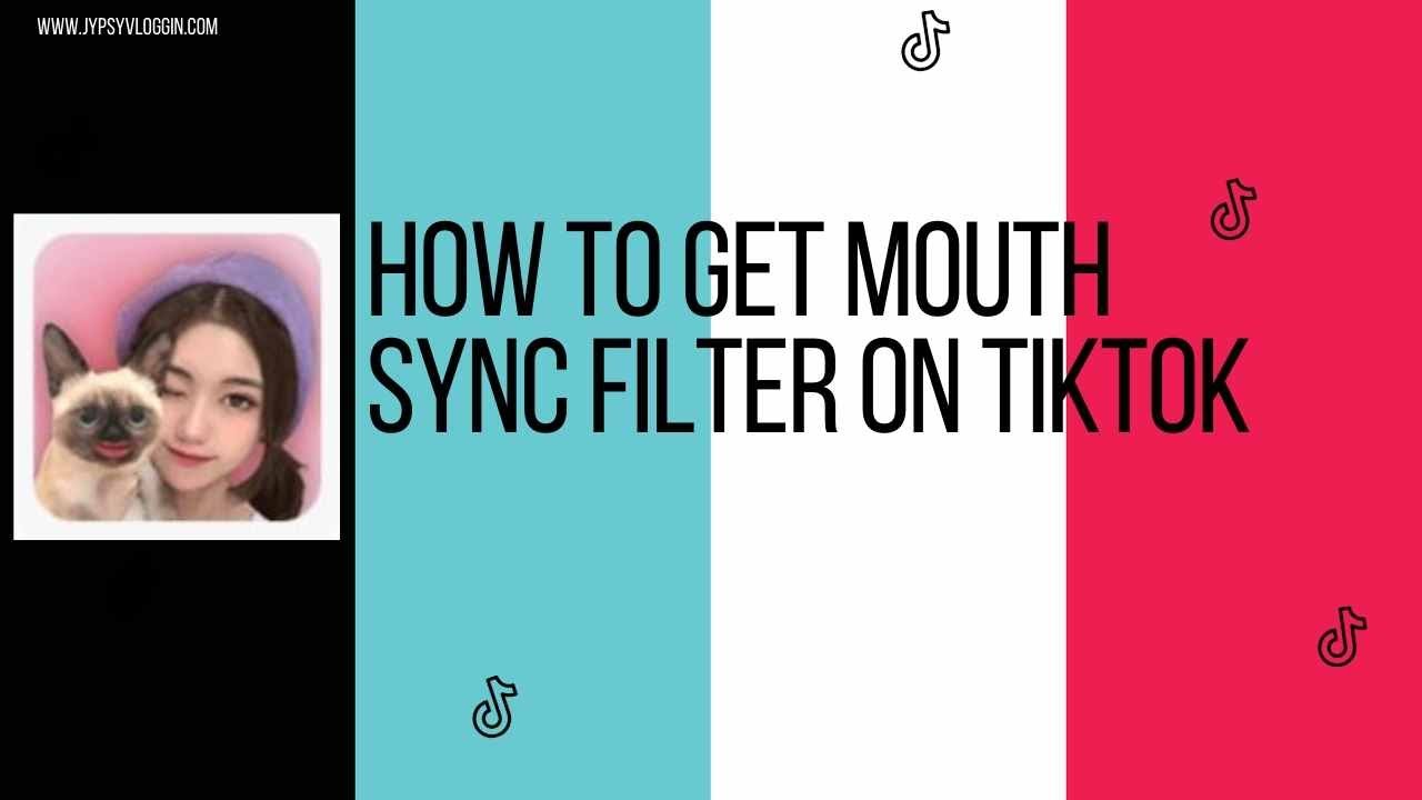 How to get the mouth sync filter on TikTok | jypsyvloggin